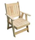 Garden chair with varnish
