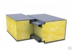 Sandwich panels (metal panels 3-layer with mineral wool insulation)