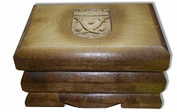 Carved casket