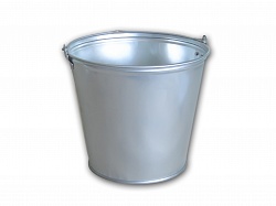Galvanized bucket 12 liters