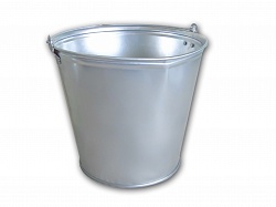 Bucket galvanized filling 12 liters