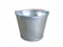 Galvanized bucket 9 liters