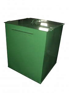 Container for collecting MSW