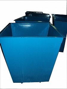 Container for collecting MSW