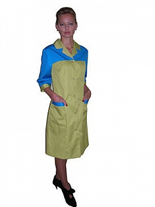 Dressing gown female for protection against OPZ model 456-13