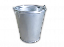 Galvanized bucket 7 liters