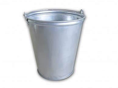 Galvanized bucket 7 liters